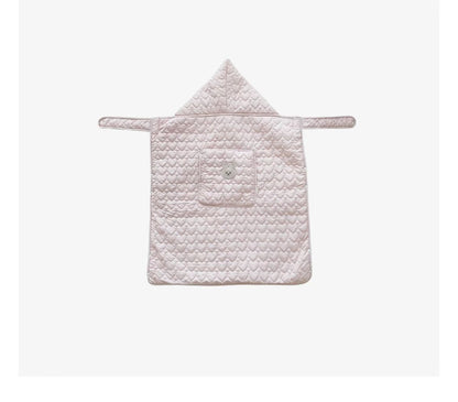 冬のおでかけを冷たい風から守る｜厚手フランネル 防風 抱っこ紐用ベビーキャリアカバー アニマル柄 約85×80cm