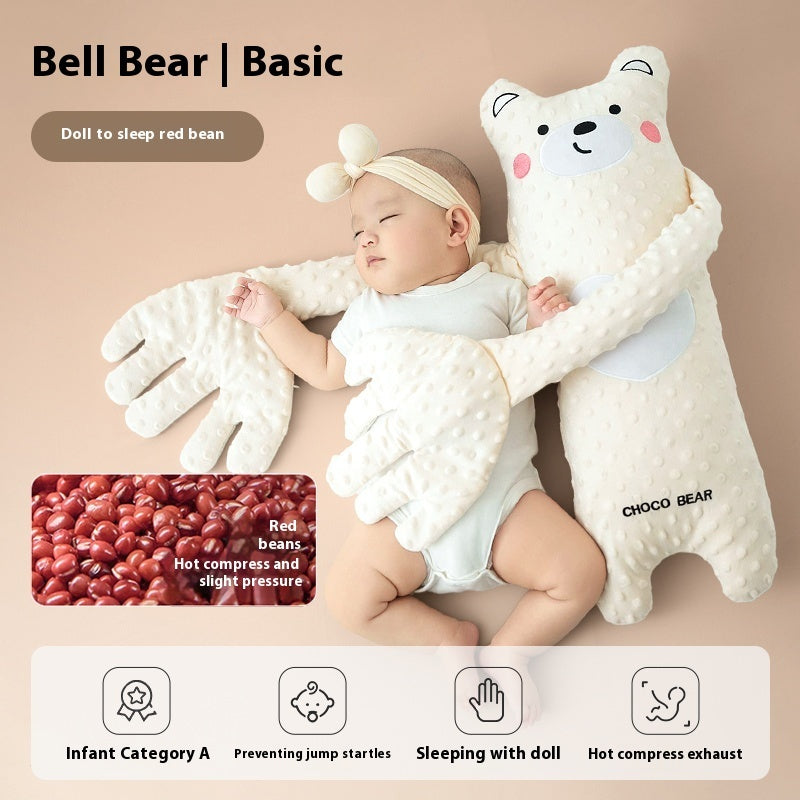 おくるみと一緒に使ったベビーリラックススペースのイメージ写真
