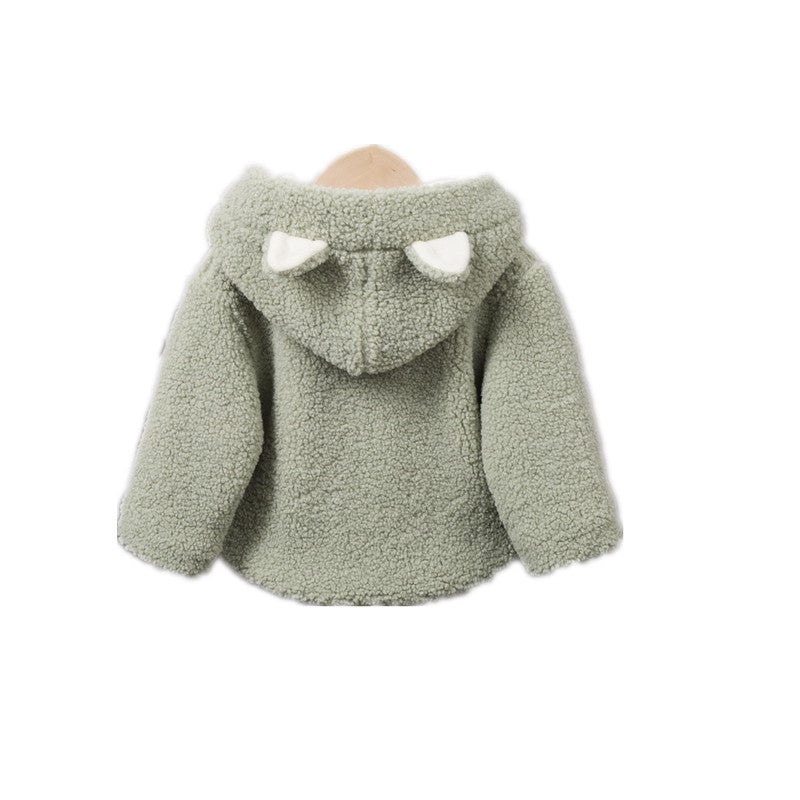 長袖ベビーアウターの全面写真
