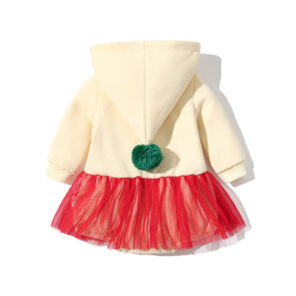 柔らかいコットン素材の秋冬用ベビーウェア
