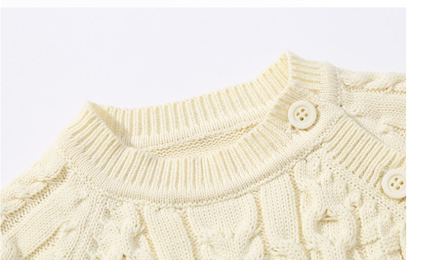 取り外し可能な帽子付きのロンパースセット
