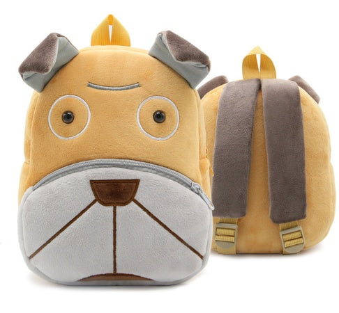 幼稚園リュック ぬいぐるみミニバックパック 26.5×24×10.5cm｜ふわふわ素材で小さな持ち物が迷わず整う