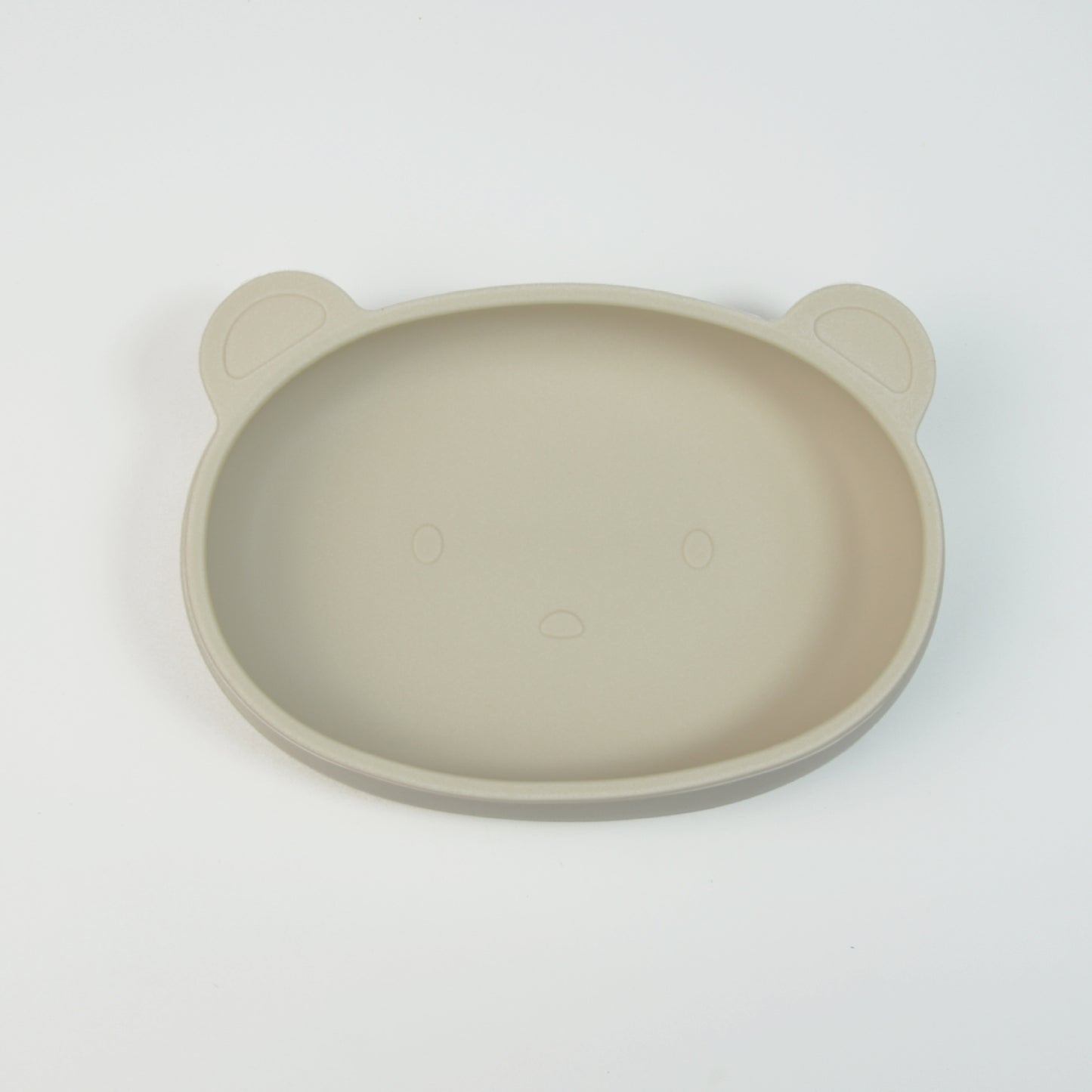 ブラウンカラーのBPAフリー離乳食ボウル
