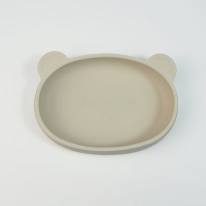 ブラウンカラーのBPAフリー離乳食ボウル
