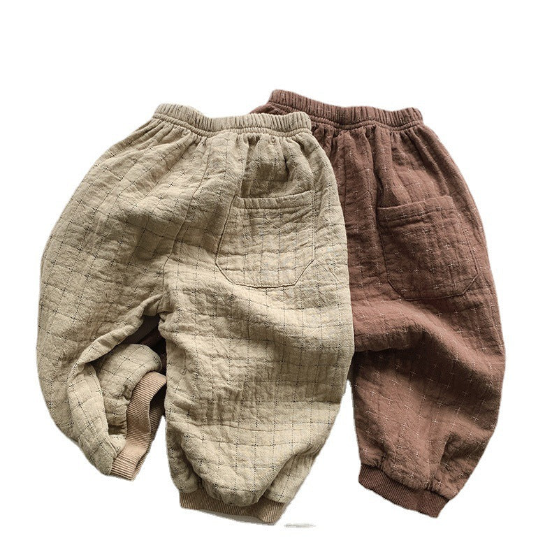 春夏用通気性抜群のガーゼパンツ
