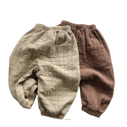 春夏用通気性抜群のガーゼパンツ
