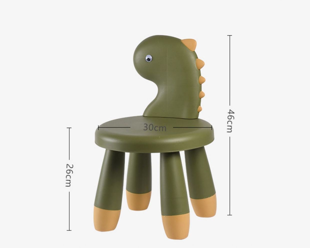 安心で快適 お部屋時間が整う 背もたれ付き滑り止めキッズチェア