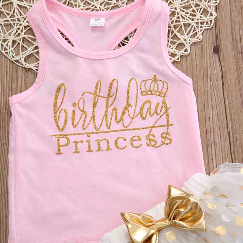 きらめきドットスカートで特別感が増す 女の子ノースリーブベスト＆スカートセット ロゴプリント コットン 80~120cm