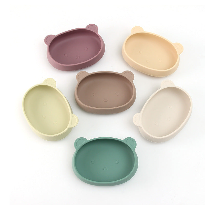 離乳食にぴったりなかわいいシリコンボウル
