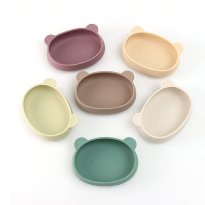 離乳食にぴったりなかわいいシリコンボウル
