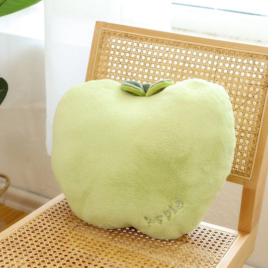 アップルデザインのぬいぐるみピロー
