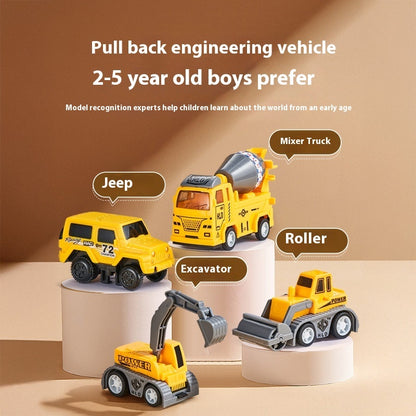 電動カーが走行するスライドレールの様子
