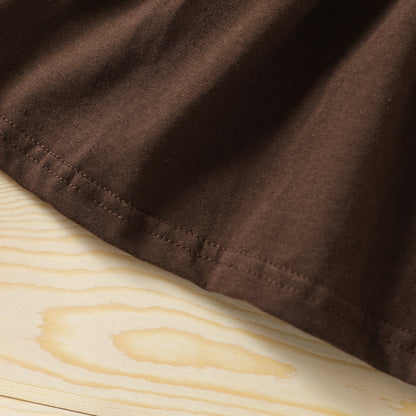 秋のおしゃれが一気に完成する 女の子長袖トップス＆レギンス＆スヌード3点セット ターキープリント×レオパード コットン 80〜120cm