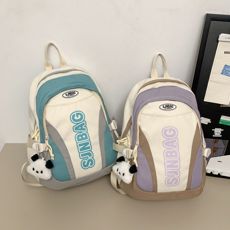 防水リュック 軽量オックスフォード生地バックパック 33×45×18cm 通学・通勤・旅行の負担を軽減