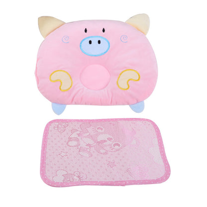 イエローのこぶたまくら サイドビュー
