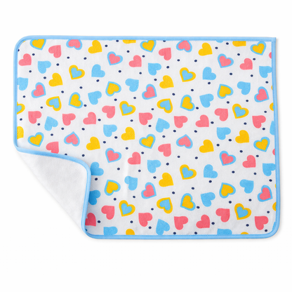 おむつ替えを清潔に快適に整える ベビーおむつ替えシート 防水マット エココットン素材 選べる3サイズ（30×45・70×80・80×100）