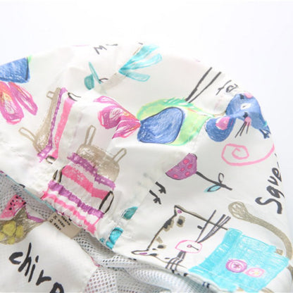 フード付きで春秋にはおりやすい子どもジップパーカー
