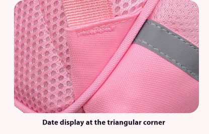 カピバラ柄 キッズ通学リュック A4対応 28×17×35cm 約370g 軽量・耐摩耗 ナイロン スクールバックパック