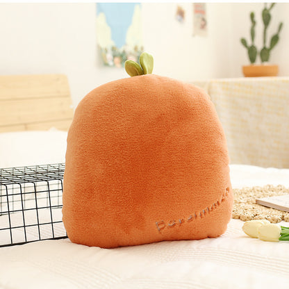 柿デザインのかわいいクッション
