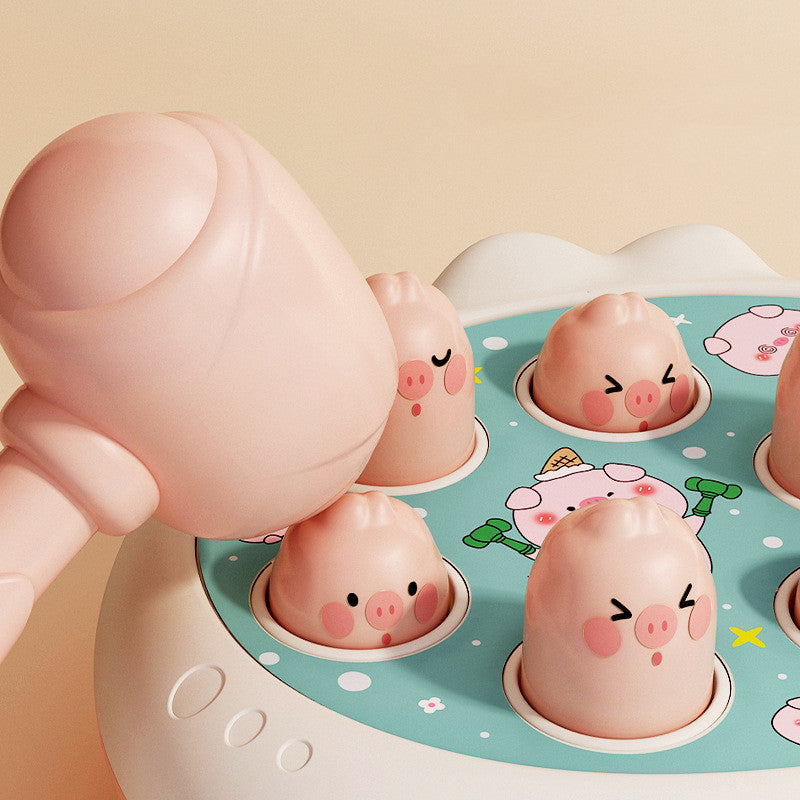 モグラ叩きアヒルデザイン玩具の正面画像
