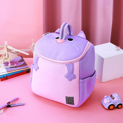 【20L以下・小サイズ】防水×通気性の立体アニマルキッズバックパック｜ダイビング素材で通園・通学・雨の日も整う