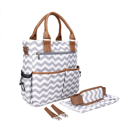 ショルダーストラップ付き マミーバッグ 使用イメージ
