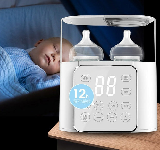 デジタルパネル付きの多機能哺乳瓶ウォーマー
