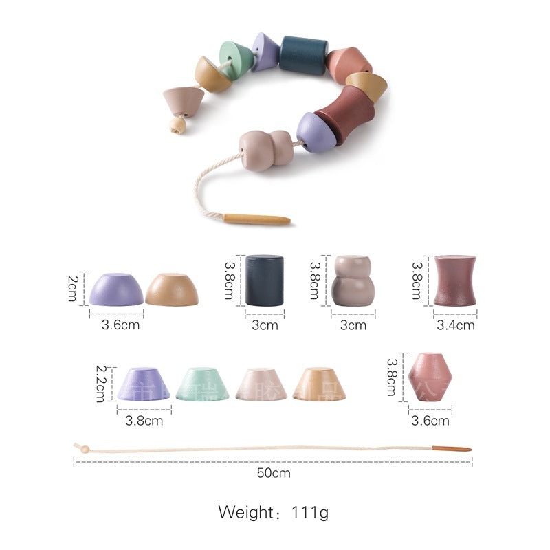 恐竜と森のモチーフを組み合わせた木製オーナメントセット
