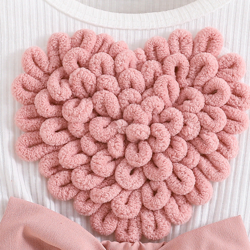 大きなウエストリボン付きフレアスカート部分の詳細
