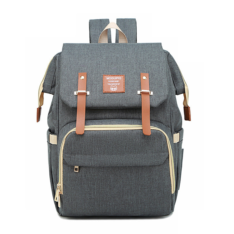 多機能大容量マザーズリュック 撥水仕様で整理しやすい マタニティ対応デイリーバックパック