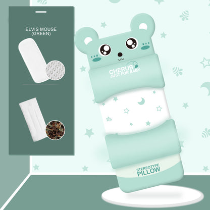 新生児の正しい寝姿勢を保つピロー
