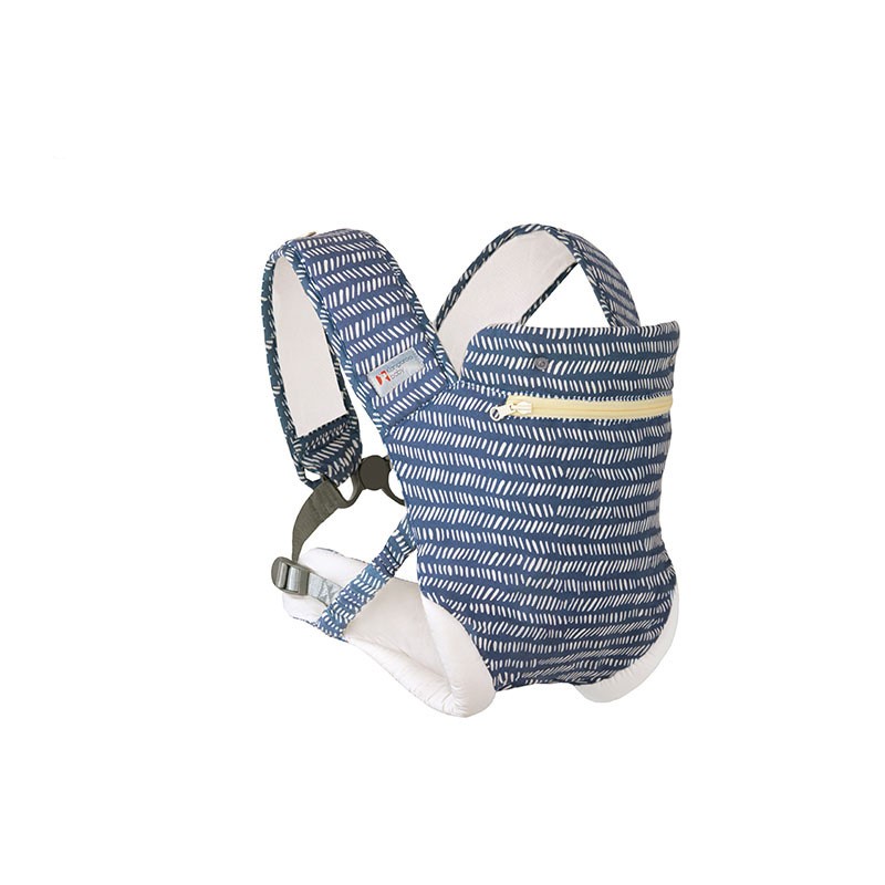 ストライプ柄抱っこ紐 本体全体イメージ（抱っこ紐）
