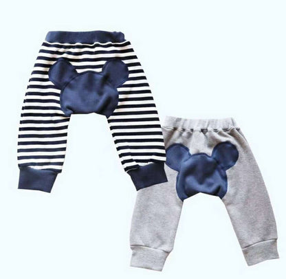 裏起毛ビッグPPベビーパンツ正面画像
