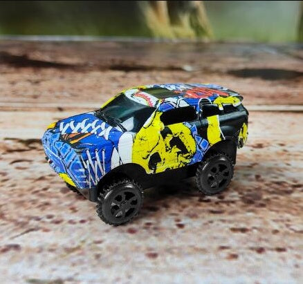 恐竜電動レールトラックレーシングセット 大型ジオラマコース 3〜9歳 男の子向けレーストイ Lumisei Prime