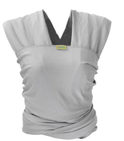 コットン100%ベビーラップ ライトグレー 本体イメージ（ベビーラップ）
