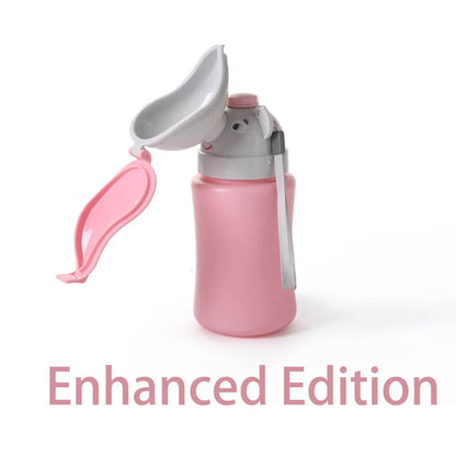 旅行や外出用のベビー携帯トイレ
