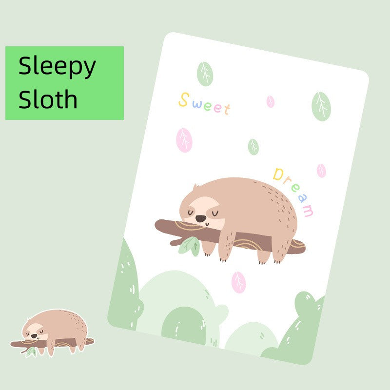 安心快適にサッと整う 洗える防水ベビーおむつ替えシート コットン素材 大判マット 選べるアニマル柄 サイズ展開