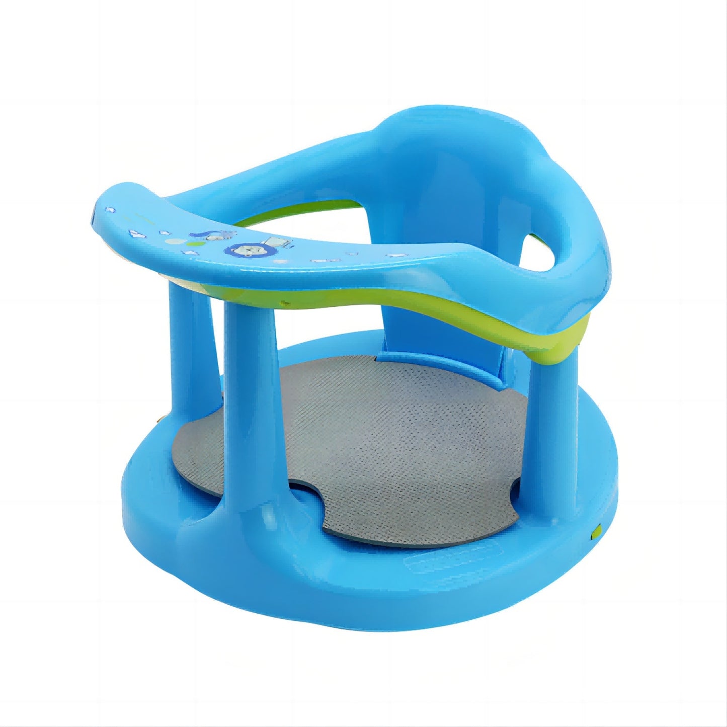 吸盤固定で安心・快適なお風呂時間へ 抱き込みガード付きベビーバスチェア PP・TPR 32×32×24cm（滑り止め・転倒対策）