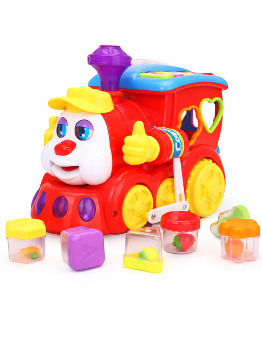 ベビー電動トレイン 商品単体イメージ レッド
