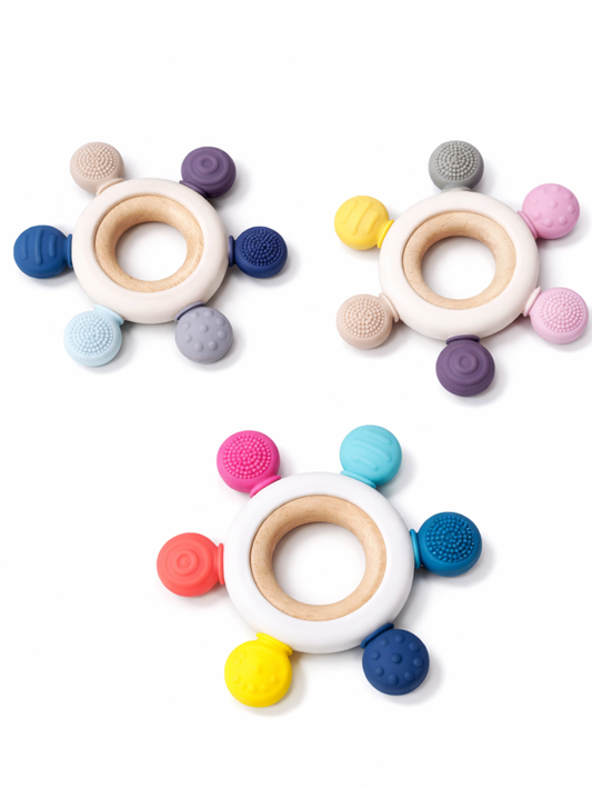 ベビー用シリコン歯固めリング（歯固め）
