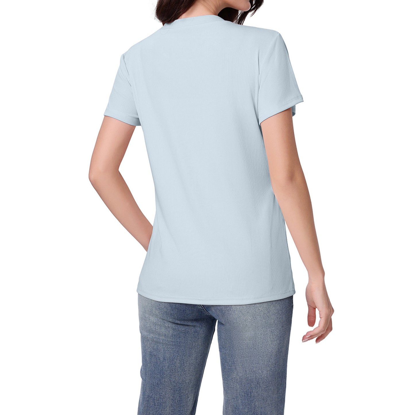 さらっと快適に授乳できる マタニティ半袖Tシャツ フェイクレイヤード 授乳口付き ポリエステル素材 S~XXL