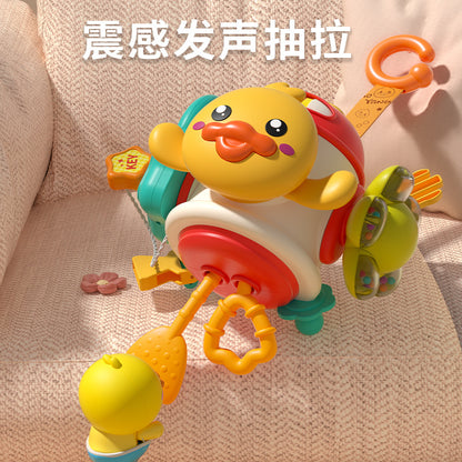 ABS アヒルモチーフ ベビーアクティビティラトルボール