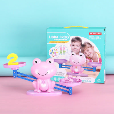 カエルバランススケール 数字ブロック 計算カード 数学ロジック知育トイ