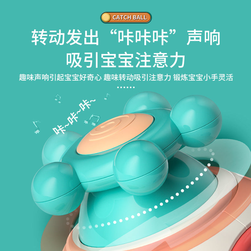 ABS 吸盤ビジースピナー クリック音 水栓ギミック ベビー知育トイ
