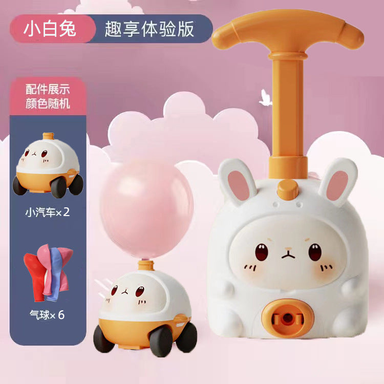 空気圧 バルーンポンプ アニマルカー 発射あそびセット