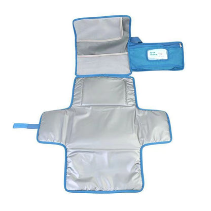 広げて使える防水おむつ替えマット 全体（おむつ替えマット・携帯用）
