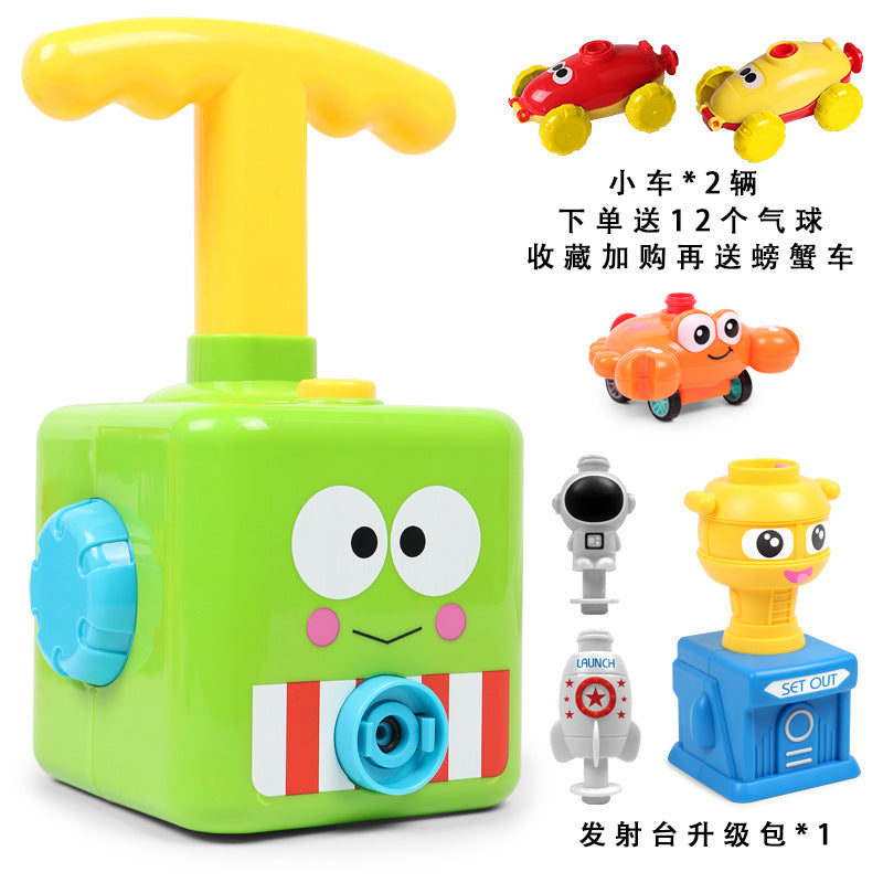 空気圧 アニマル バルーンカー ランチパッド 発射あそびセット