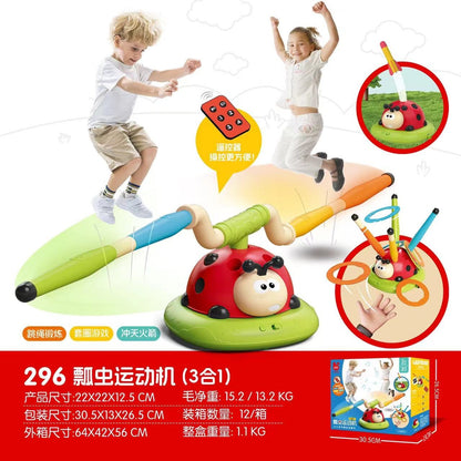 てんとう虫 3in1 室内エクササイズ トレーニングトイ