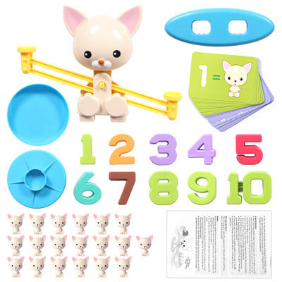 カエルバランススケール 数字ブロック 計算カード 数学ロジック知育トイ