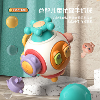 ABS 吸盤ビジースピナー クリック音 水栓ギミック ベビー知育トイ